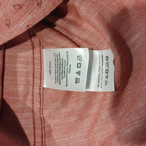Eddie Bauer Button Up Short Sleeve Shirt - Picture 3 of 5